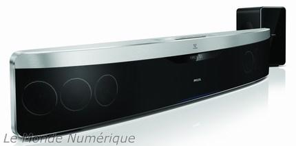 Philips HTS9140, la barre de son Blu-ray 3D Ready ou presque