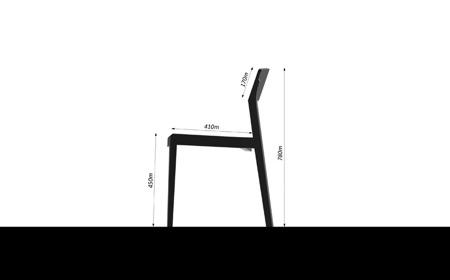 Oyes Chair par Hofman Dujardin