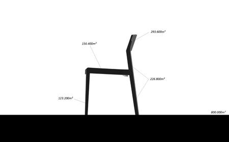Oyes Chair par Hofman Dujardin