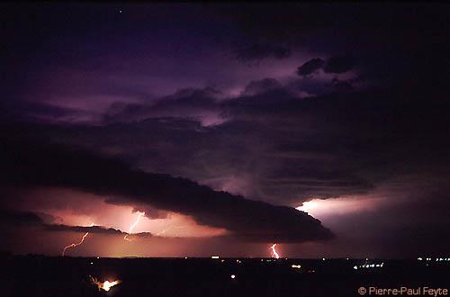 Ciel d'orage.