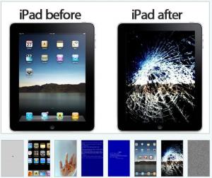 ipadjoke iPad : Effrayez votre ami en détruisant son iPad