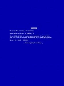 500x_bsodwalltemplate2 iPad : Effrayez votre ami en détruisant son iPad