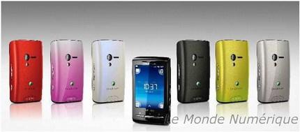 Sony Ericsson X10 mini et X10 mini Pro : De l’ancien en version mini