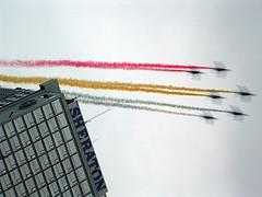 Flight over the Sheraton