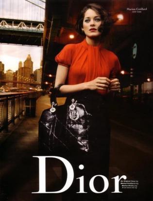 lady dior bis Marion Cotillard ou le chic à la française