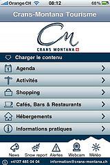 Crans-Montana lance son application pour iPhone