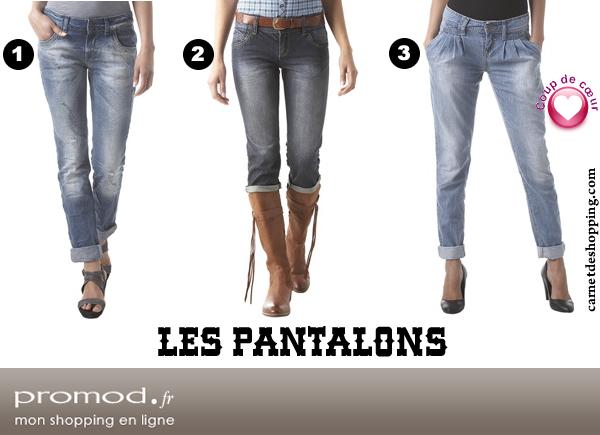 promod western pantalons
