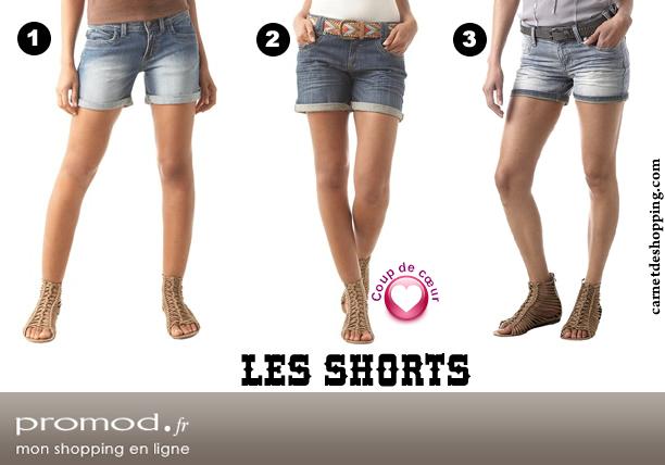 promod western shorts