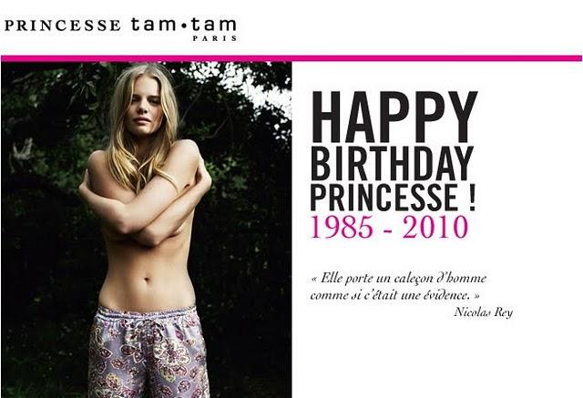 Princesse Tam Tam fête ses 25 printemps & sort pour l'occasion une collection androgyne ...