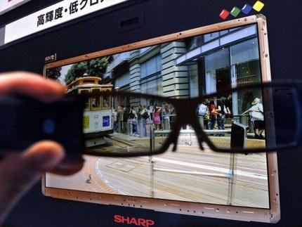 Sharp prêt à produire des TV LCD 3D avec des technologies exclusives
