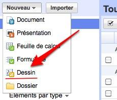 google documents dessin Google Documents: une application Dessin et la collaboration en temps réel