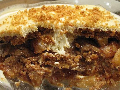 Tiramisu pommes/spéculoos ou