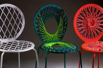 Collection Stretch, chaises par Jessica Carnevale