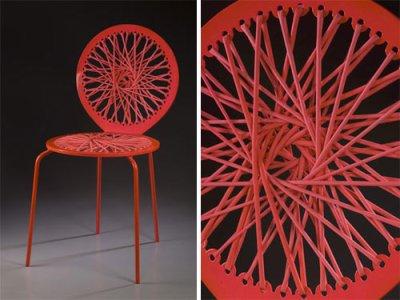 Collection Stretch, chaises par Jessica Carnevale