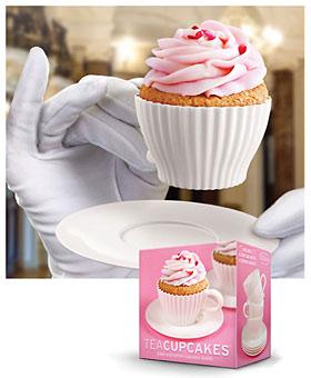 COMME ALICE...A VOIR Teacupcakes - Bake and Serve Cupcake Molds