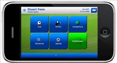 Football Manager 2010 disponible sur iPhone Football Manager 2010 disponible sur iPhone