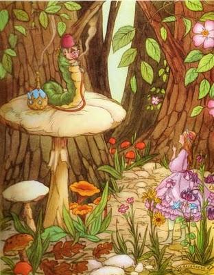 Les illustrations d'Alice au Pays des Merveilles de mon enfance (suite)