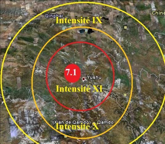 Un séisme, de magnitude 7.1, destructeur et meurtrier frappe le Qinghai : des centaines de morts et des milliers de blessés