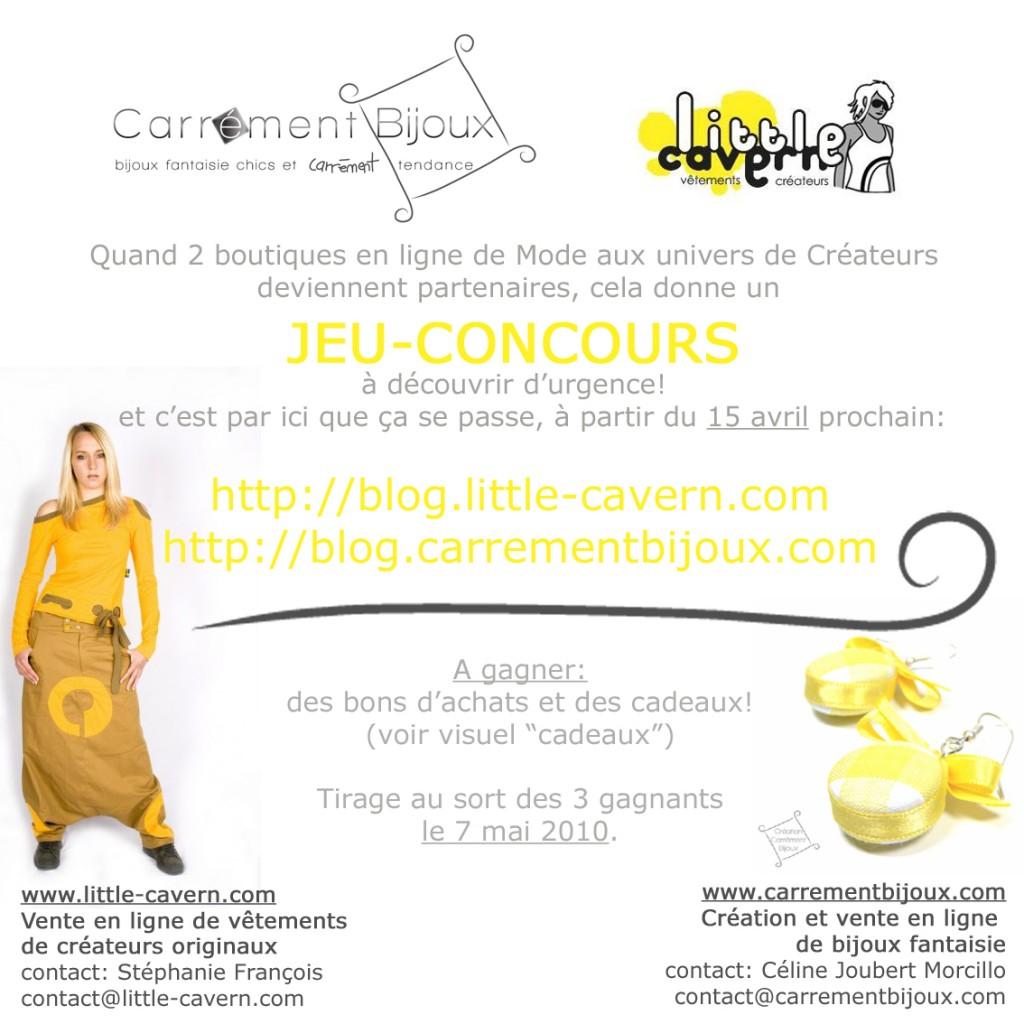 Un concours, venez jouez!