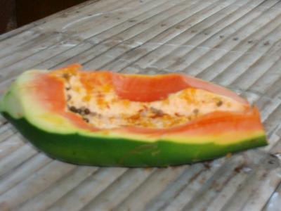 la salade de papaye verte