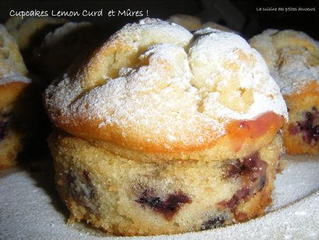 Cupcakes Mûre lemon curd DSCF4839