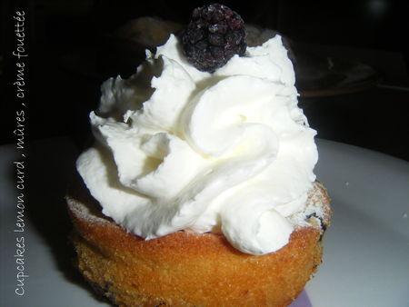 Cupcakes Mûre lemon curd DSCF4854