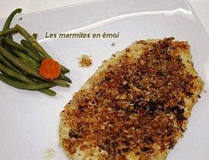 RECETTE MEXICAINE : ESCALOPE PANNEE A LA NOIX DE COCO PAR LES MARMITES EN EMOI escapole pannée a la noix de coco par les marmites en emo