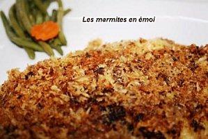 RECETTE MEXICAINE : ESCALOPE PANNEE A LA NOIX DE COCO PAR LES MARMITES EN EMOI escapole pannée noix de coco les marmites en emoi