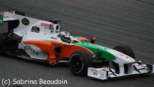 Adrian Sutil réprimandé !