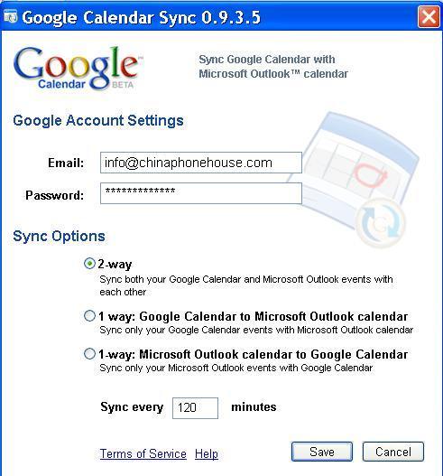  Comment Synchroniser Gratuitement votre Gsm Chinois avec Microsoft Outlook au travers de Google Calendar