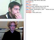 un pere et une fille se rencontre sur chatroulette