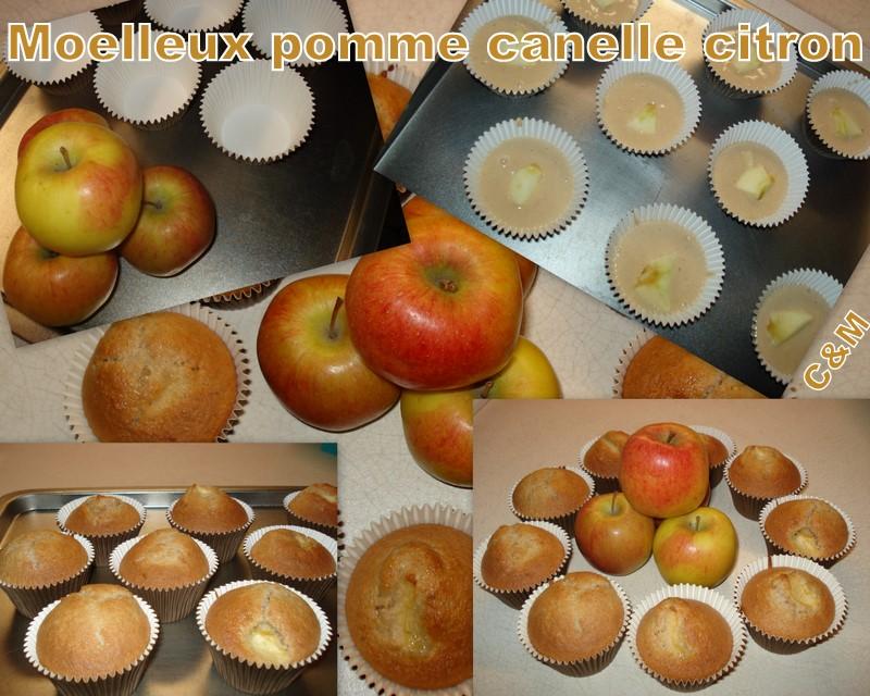 Moelleux pomme cannelle citron