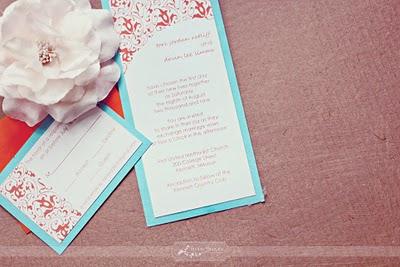 Une déco de mariage thème îles: turquoise/ orange corail ? Oui, je le veux !