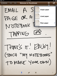 penultimateapp-2 Penultimate : une nouvelle app pour prendre des notes sur iPad