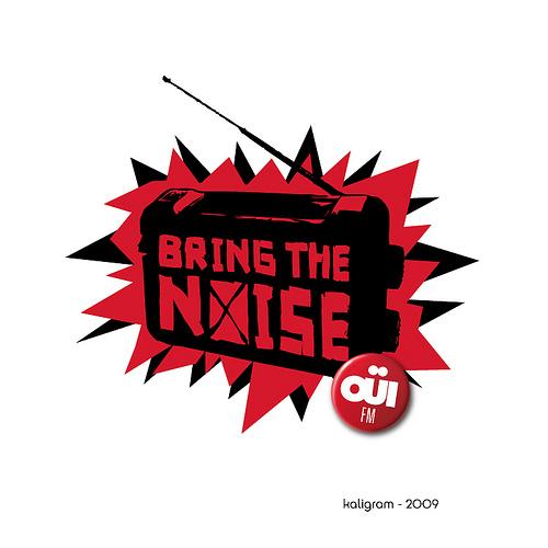 Bring The Noise : création du logo de l’émission OuïFM Bring The Noise : création du logo de l’émission OuïFM