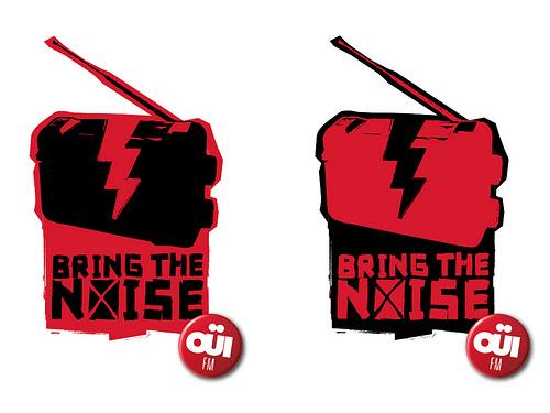 Bring The Noise : création du logo de l’émission OuïFM Bring The Noise : création du logo de l’émission OuïFM