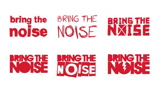 Bring The Noise : création du logo de l’émission OuïFM Bring The Noise : création du logo de l’émission OuïFM
