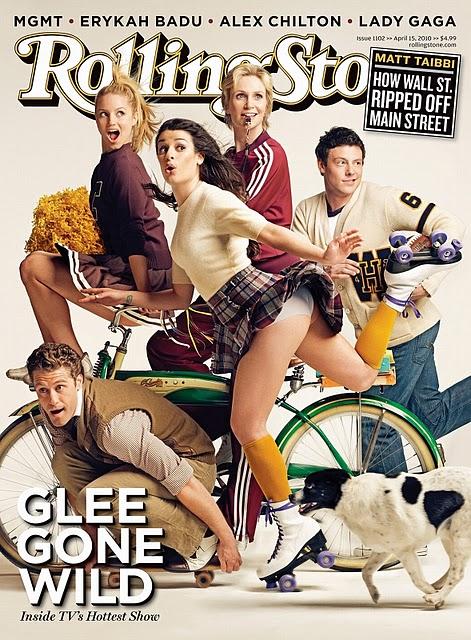 glee rolling stone cover Express yourself
