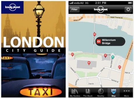 lonelyplanet-iphone Volcan : Les Lonely Planet Europe gratuits