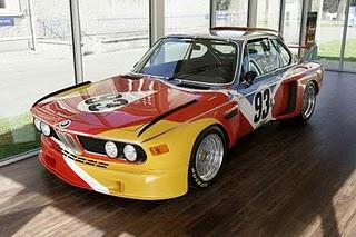 BMW M3 Gt2, une oeuvre d'art au départ des 24H du Mans.