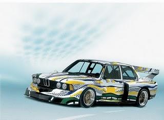 BMW M3 Gt2, une oeuvre d'art au départ des 24H du Mans.