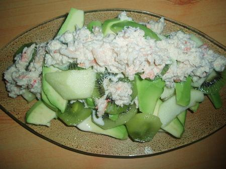 Salade acidulée au crabe et participation à un concours P3140004