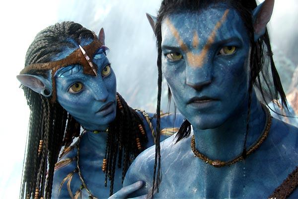 Zoe Saldana et Sam Worthington. Twentieth Century Fox France
