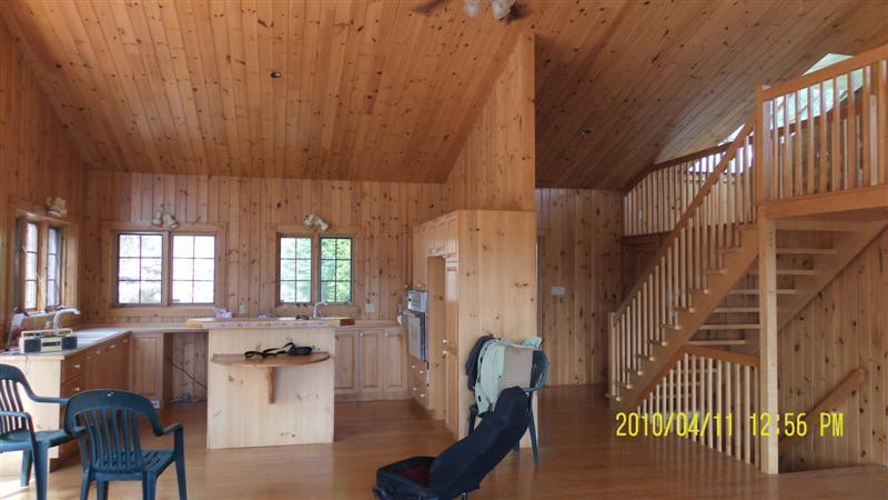Cuisine en bois Une maison en bois naturel!