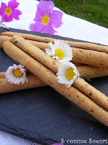 Petit pot de crème au Nutella et ses grissinis pralin-Nutella DSCF9326