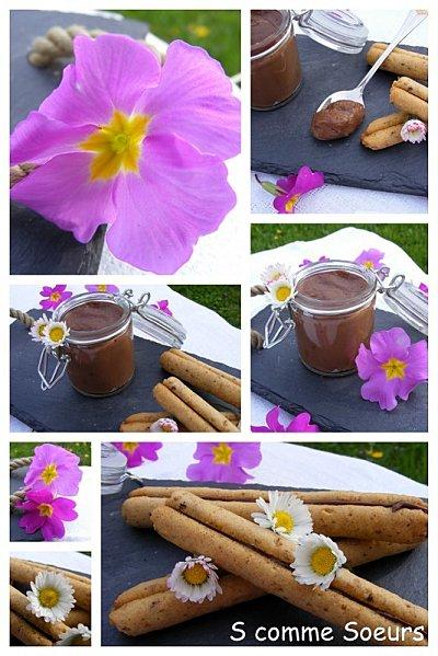Petit pot de crème au Nutella et ses grissinis pralin-Nutella Cuisine63