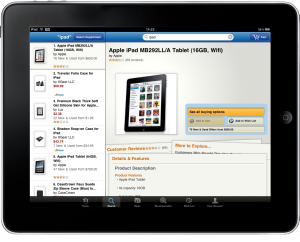 Amazon iPad 2 Amazon lance son application iPad