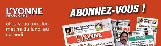 Article de presse : Journal L'Yonne Républicaine