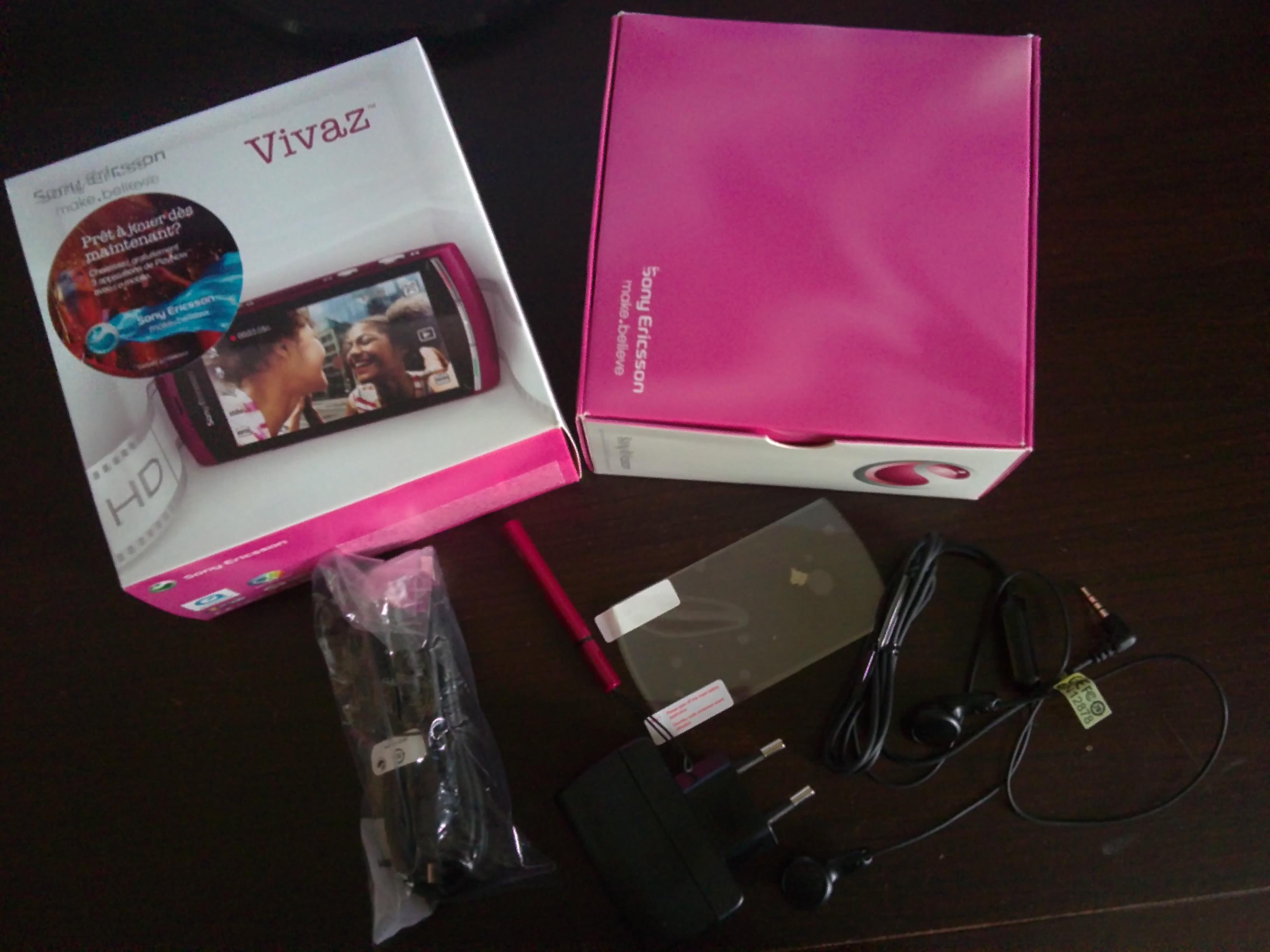 26042010001 Teste du smartphone Vivaz de Sony Ericsson..