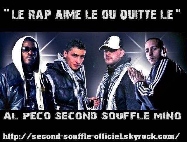 Second Souffle ft Al Peco & Mino - Le RAP, Aime le ou quitte le (MP3)